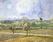 Rain scenery, Camille Pissarro